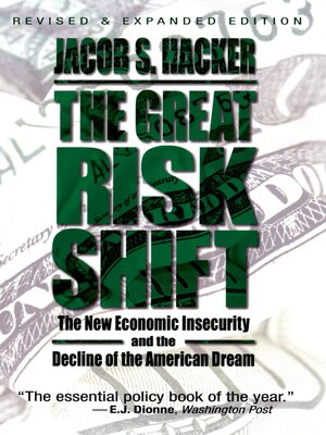 cover image of The Great Risk Shift